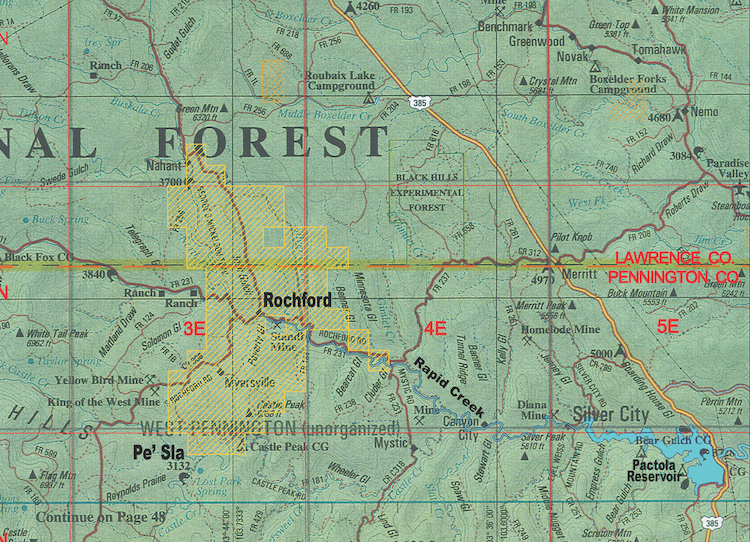 Gold Mining Threats: Maps and more. – Black Hills Clean Water Alliance